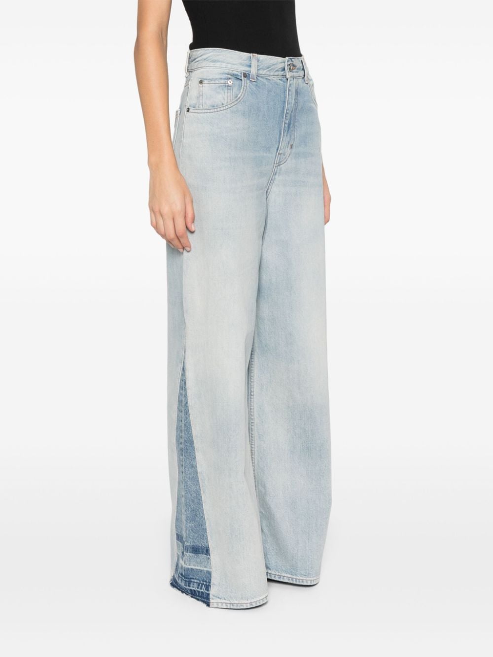 Chloè Wide Leg Jeans Clear Blue