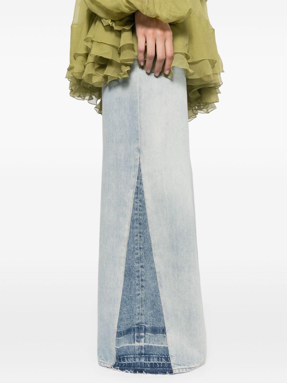 Chloè Wide Leg Jeans Clear Blue