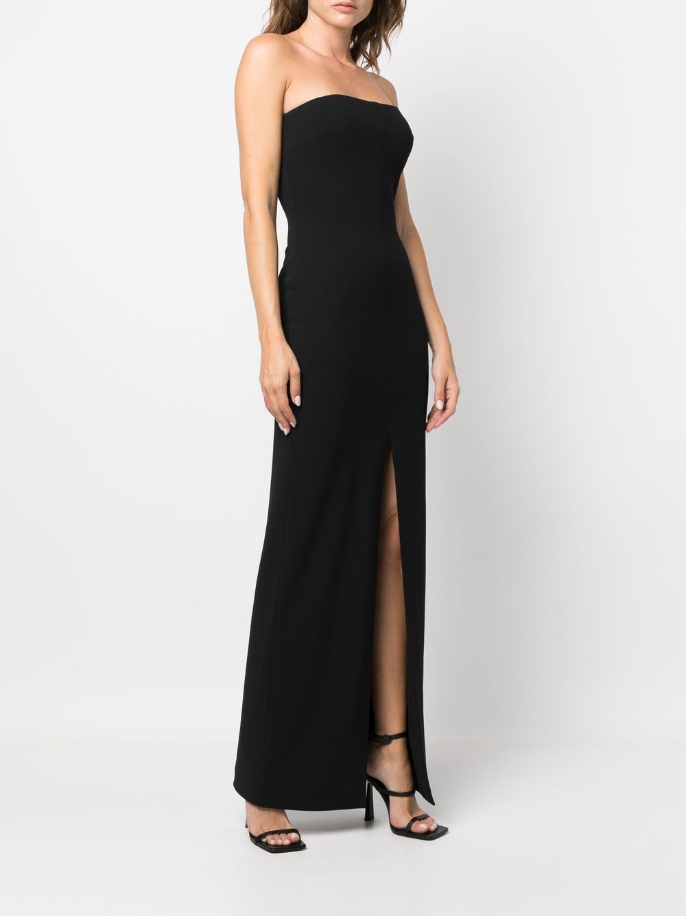 Solace London Strapless Stretch Maxi Dress