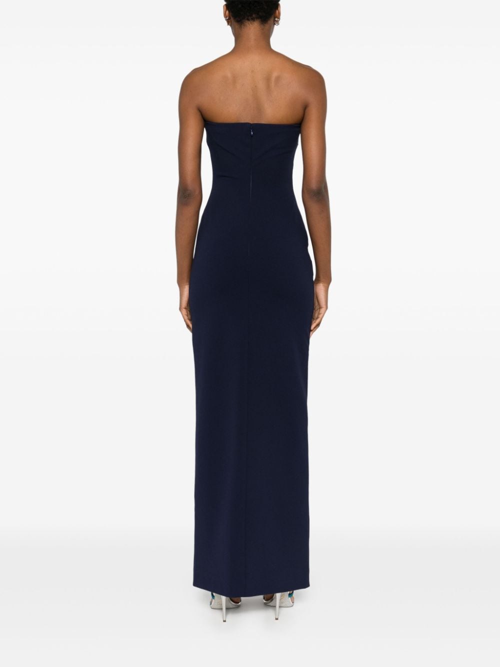 Solace London Strapless Stretch Maxi Dress