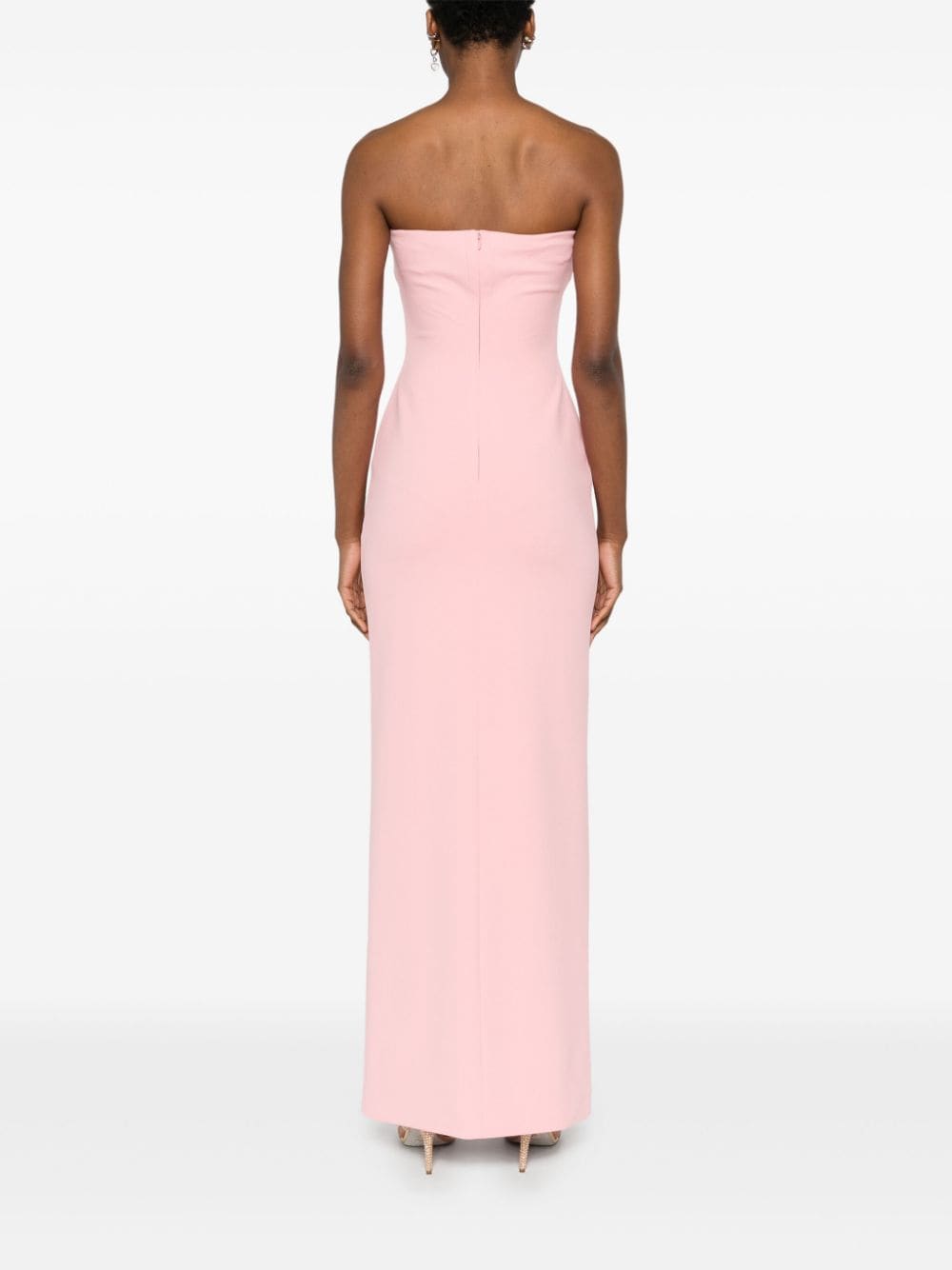 Solace London Strapless Stretch Maxi Dress