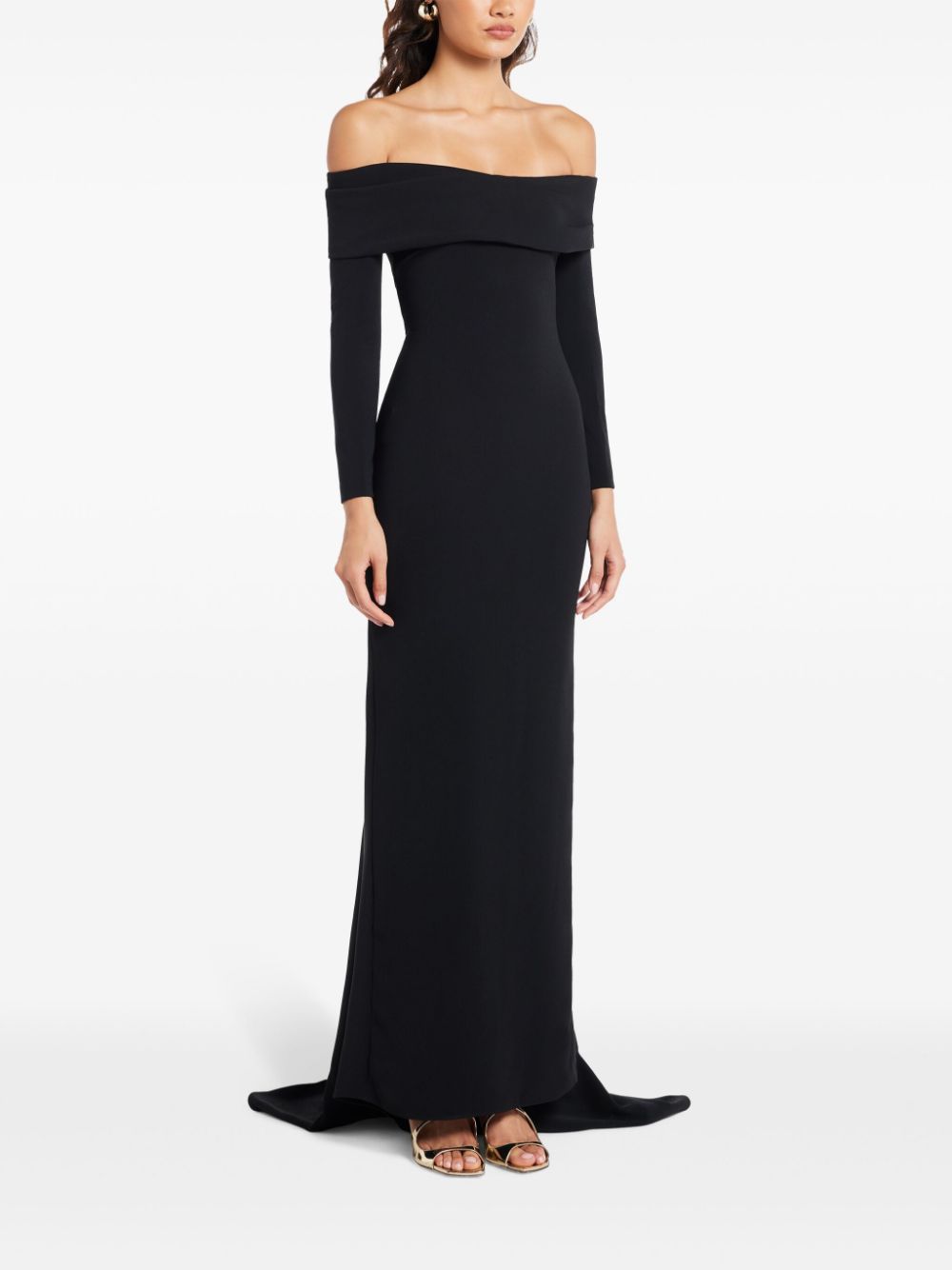 Solace London Lyla Off Shoulder Gown