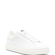 Versace Greca Faux Leather Sneakers