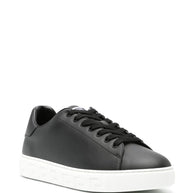 Versace Greca Faux Leather Sneakers