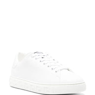 Versace Greca Faux Leather Sneakers