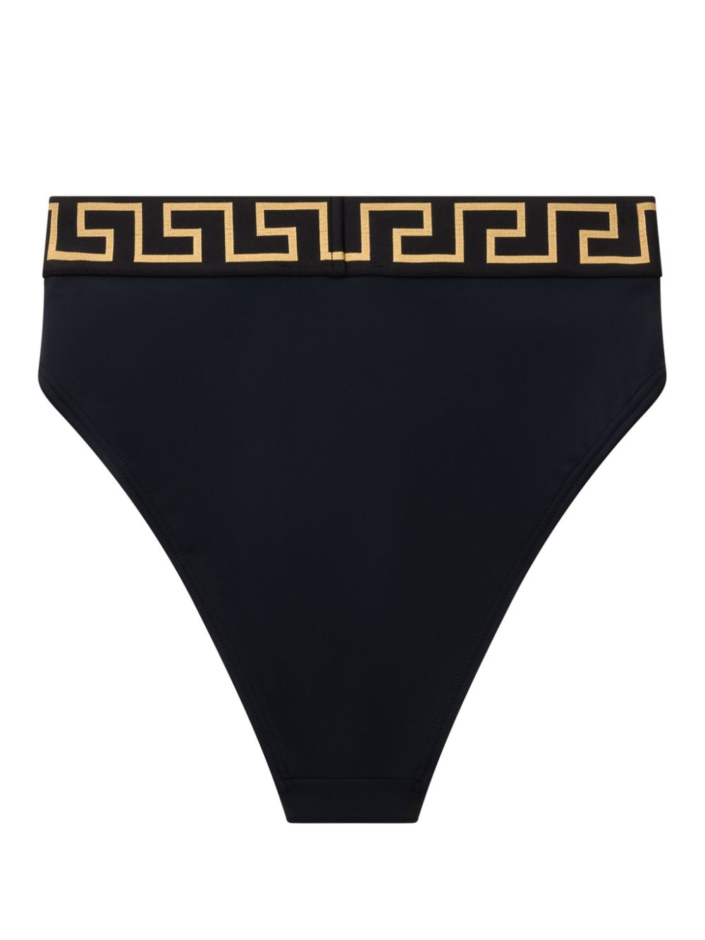 Versace Greca Bikini Bottom in Black