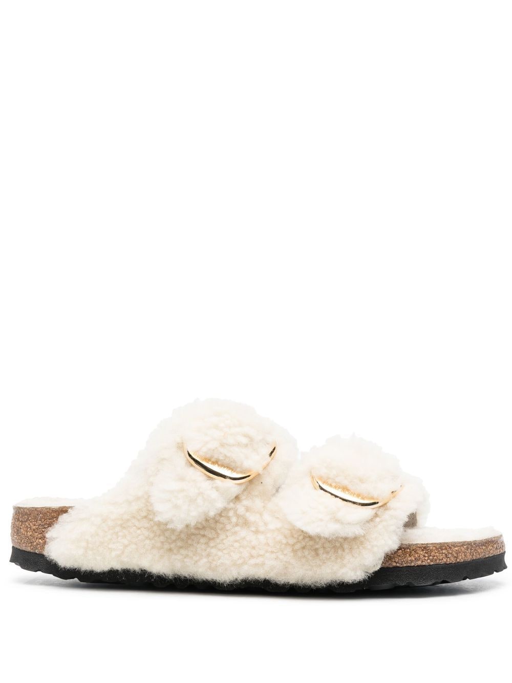 Birkenstock Arizona Big Buckle Shearling Slides