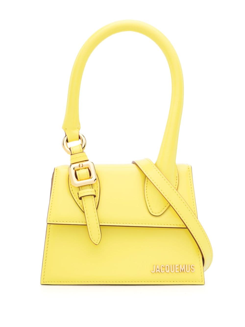 JACQUEMUS The Medium Chiquito With Buckle Yellow