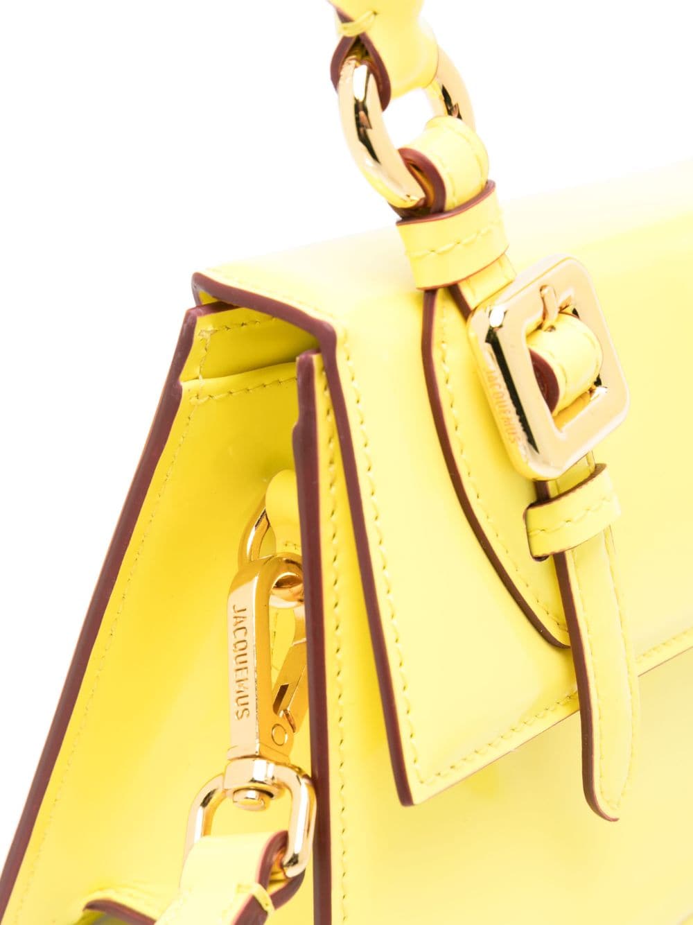 JACQUEMUS The Medium Chiquito With Buckle Yellow