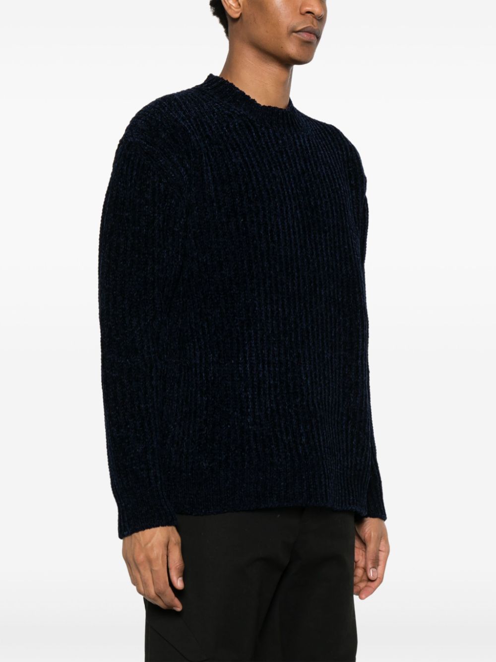 Junya Watanabe Crew Neck Sweater In Blue