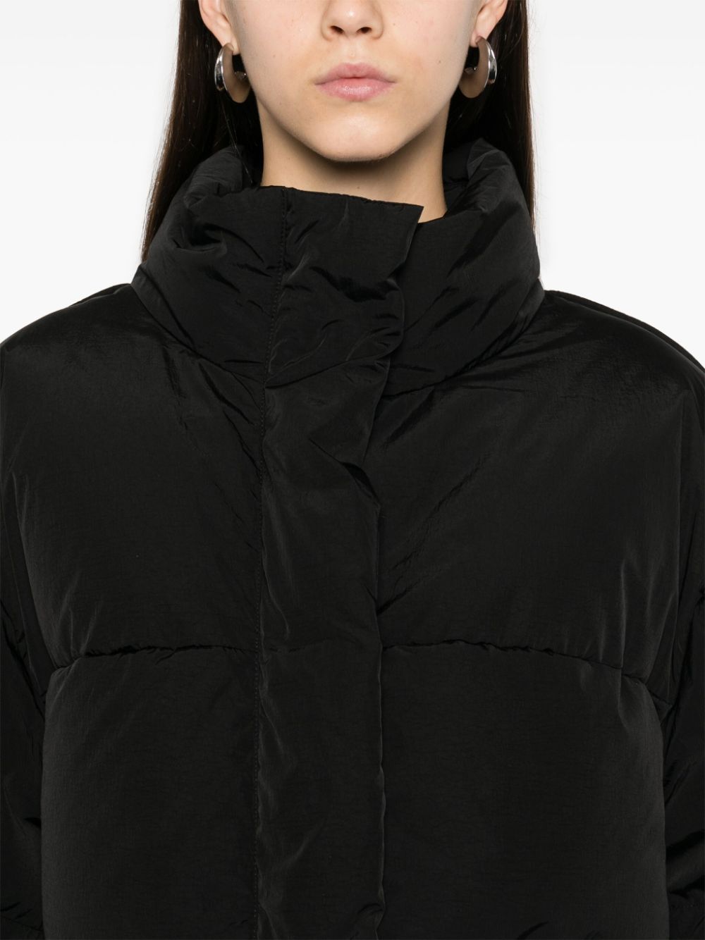 Acne Studios Short Down Jacket In Black