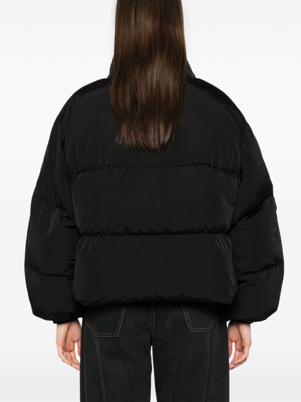 Acne Studios Short Down Jacket In Black