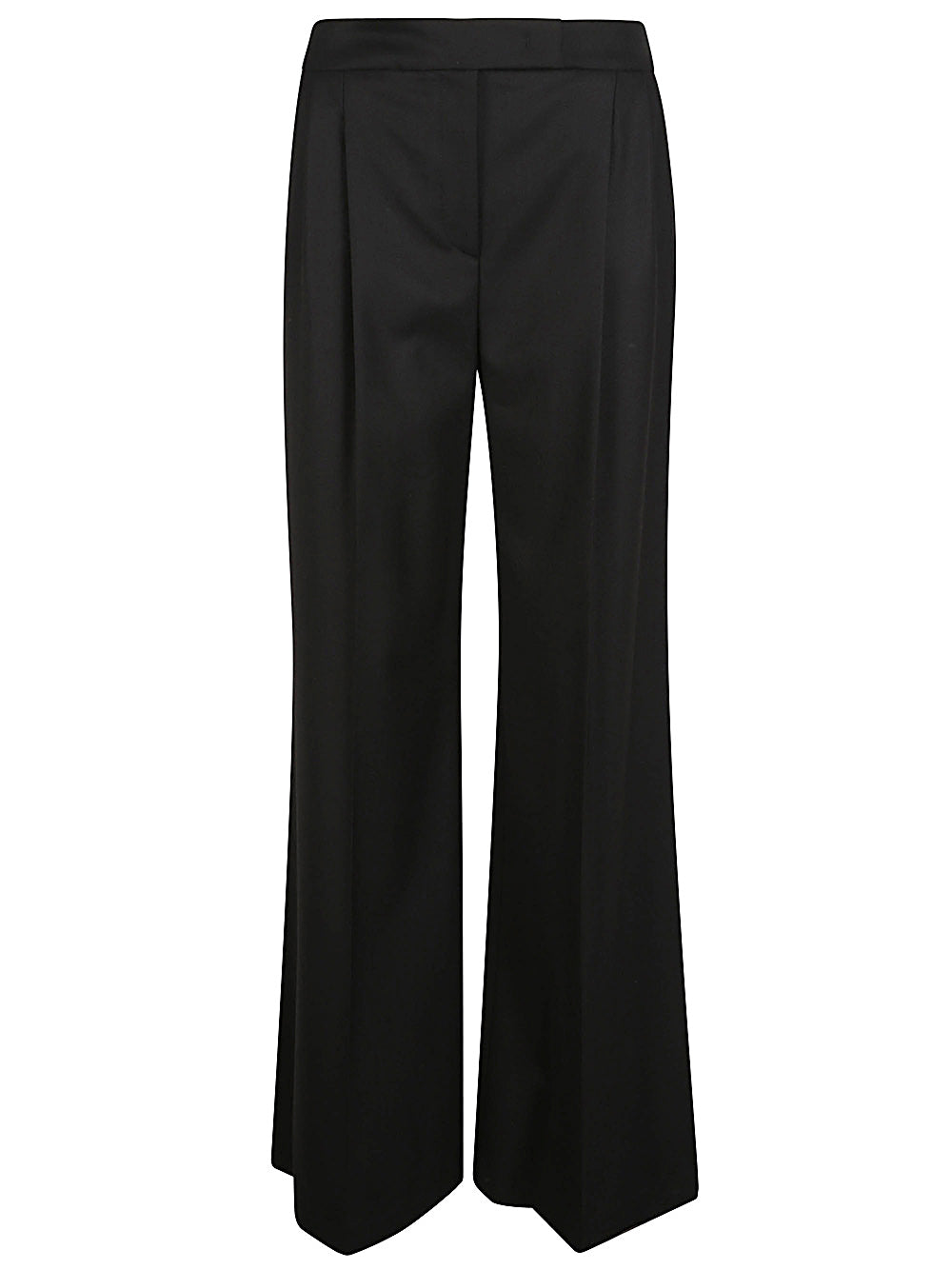 Via Masini 80 Wide Leg Trousers Black