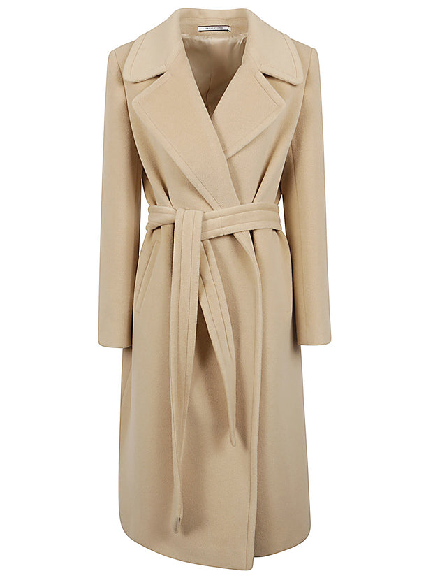 Tagliatore Molly Belted Wool Coat
