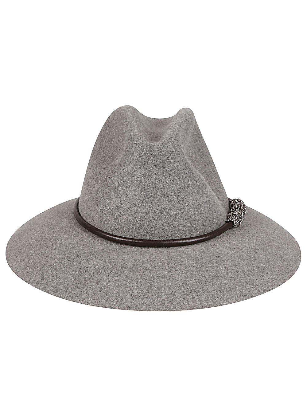 Brunello Cucinelli Wool Fedora Hat