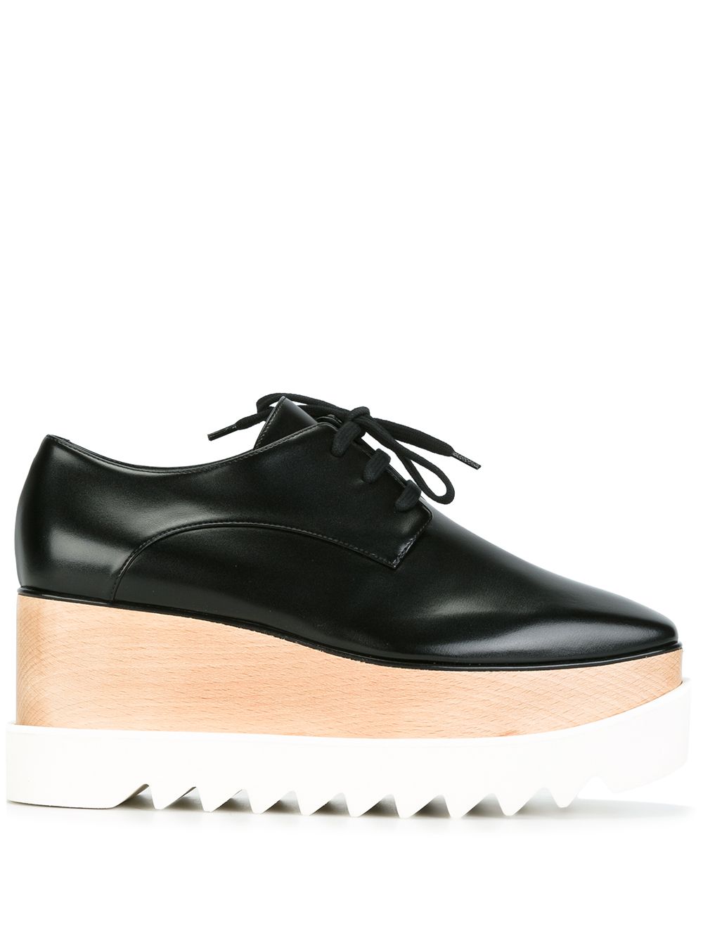 Stella McCartney Black Elyse Platform Lace-ups