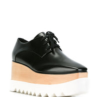 Stella McCartney Black Elyse Platform Lace-ups