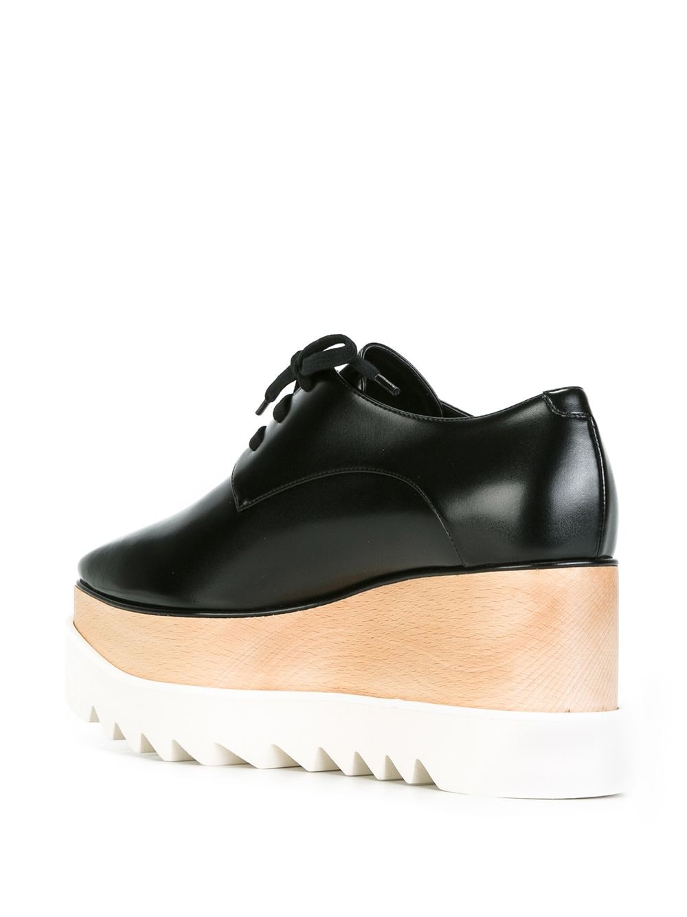 Stella McCartney Black Elyse Platform Lace-ups