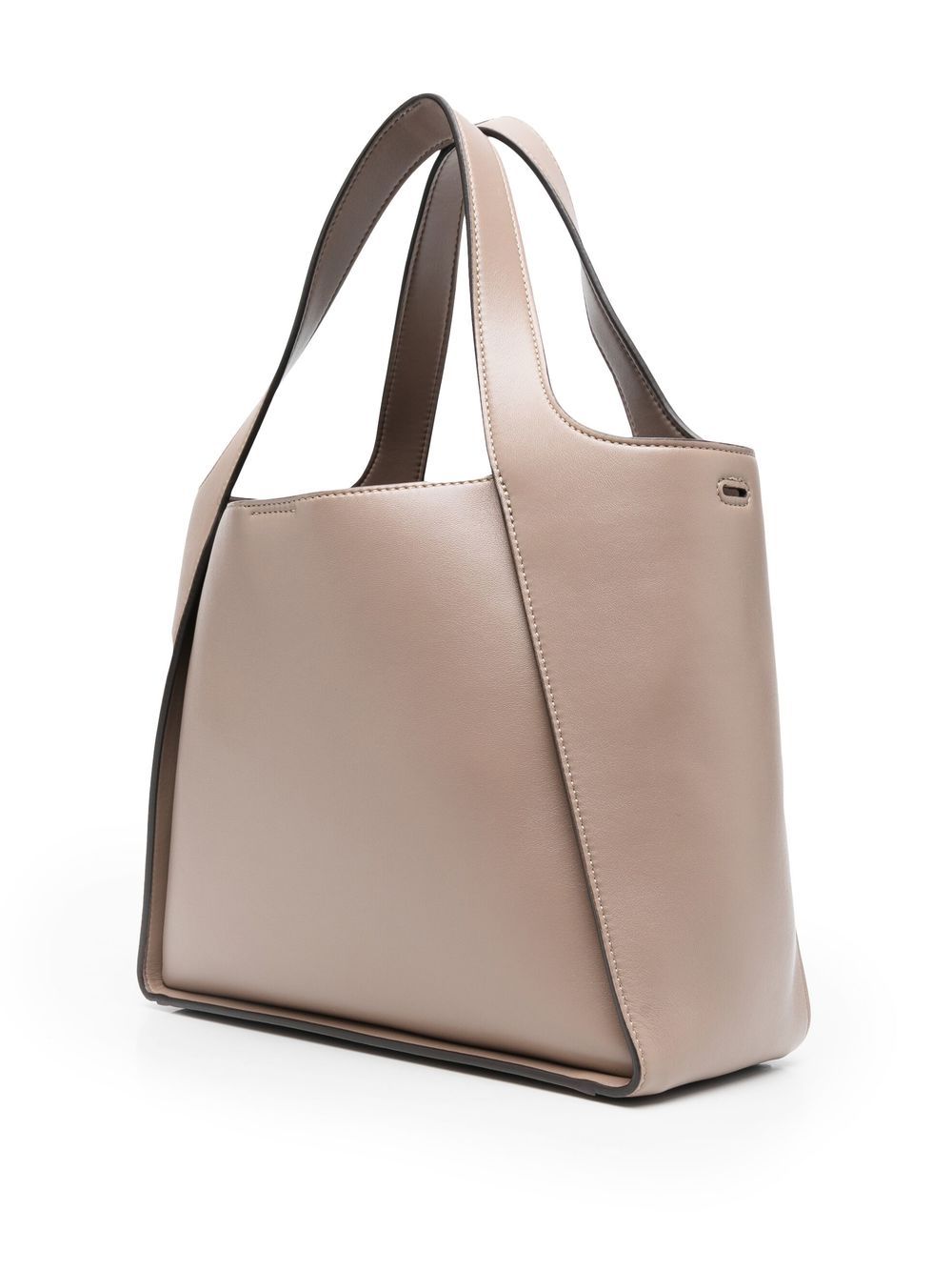 Stella McCartney Beige Logo Tote Bag