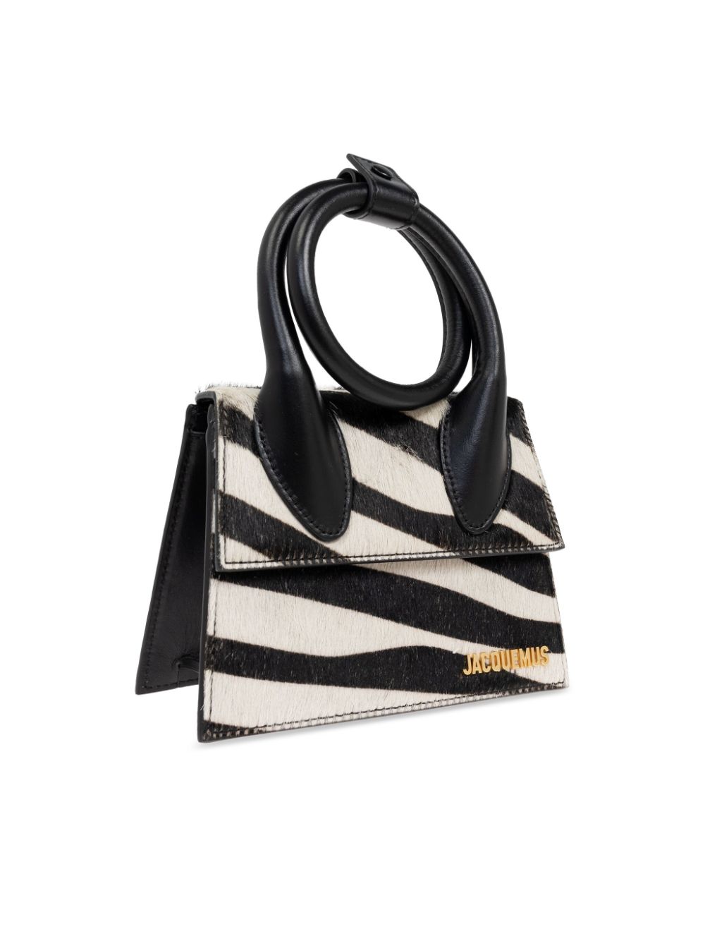 JACQUEMUS The Knot Chiquito Tote Bag Black