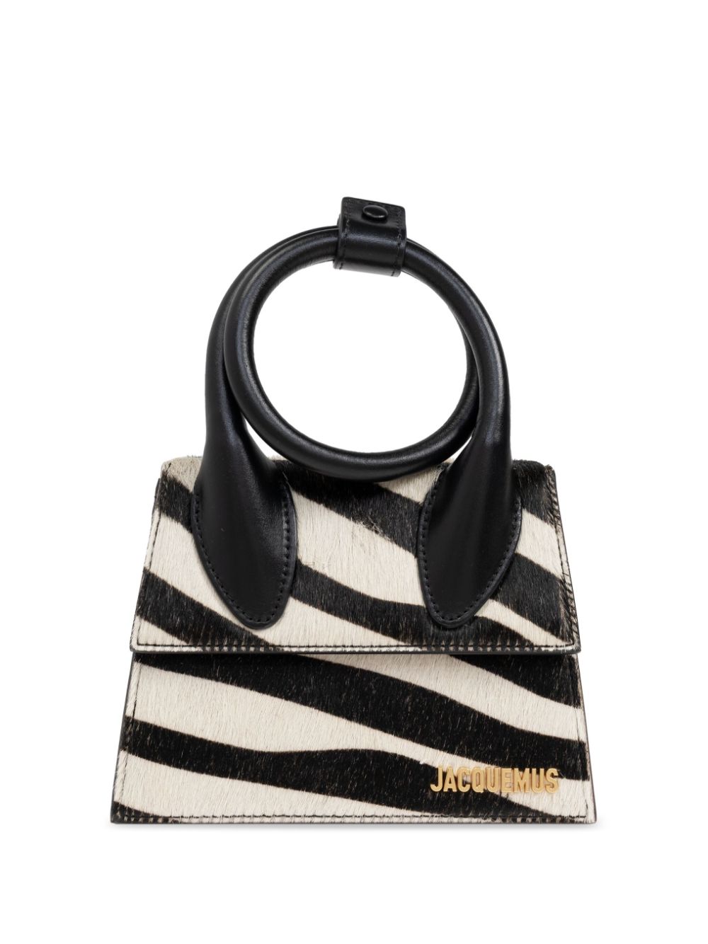 JACQUEMUS The Knot Chiquito Tote Bag Black