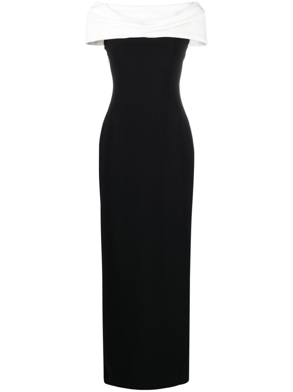 Solace London Eva 0ff-shoulder Maxi Dress