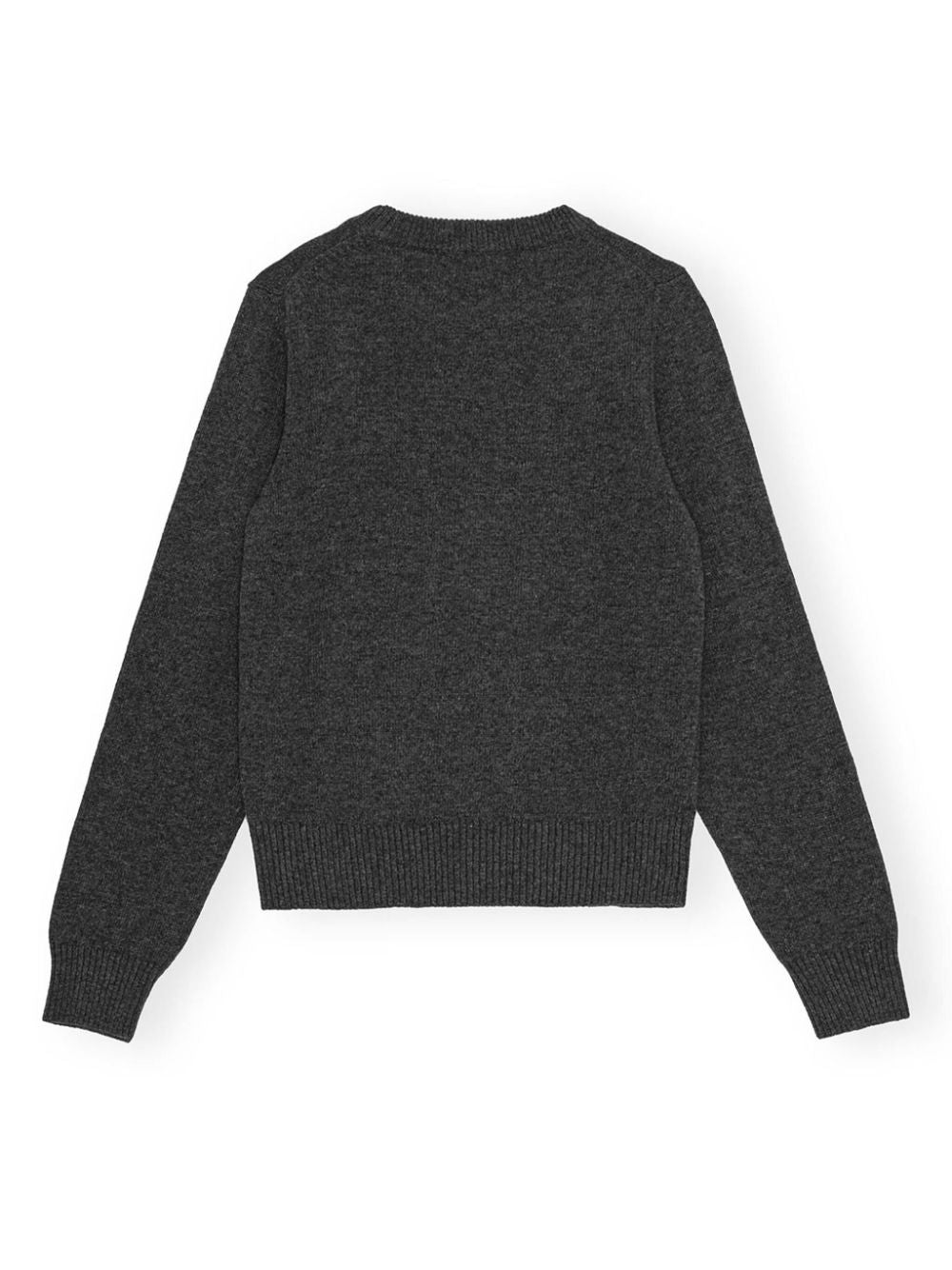 GANNI Wool Sweater Grey