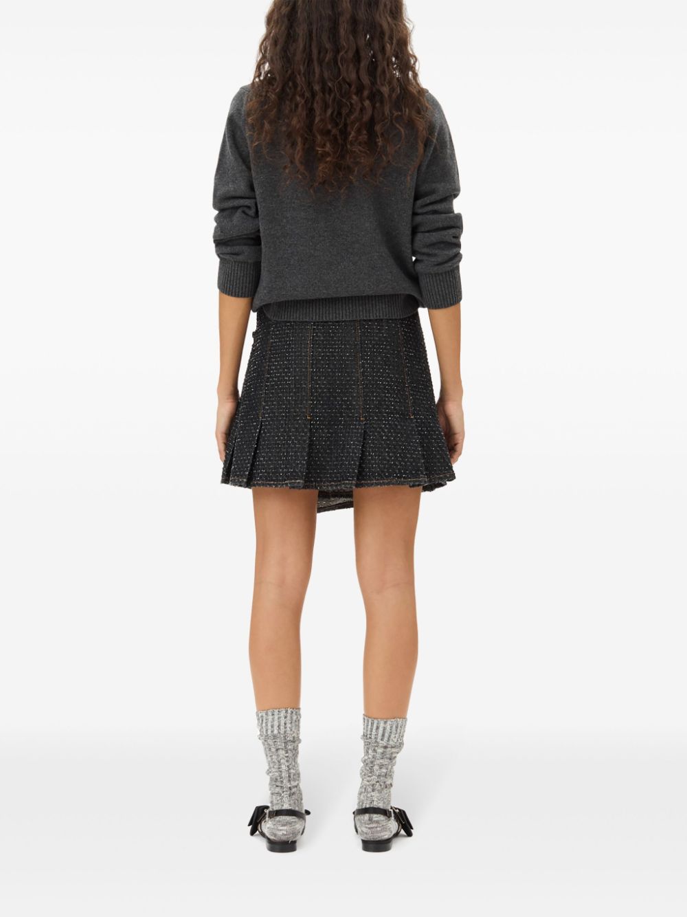 GANNI Wool Sweater Grey