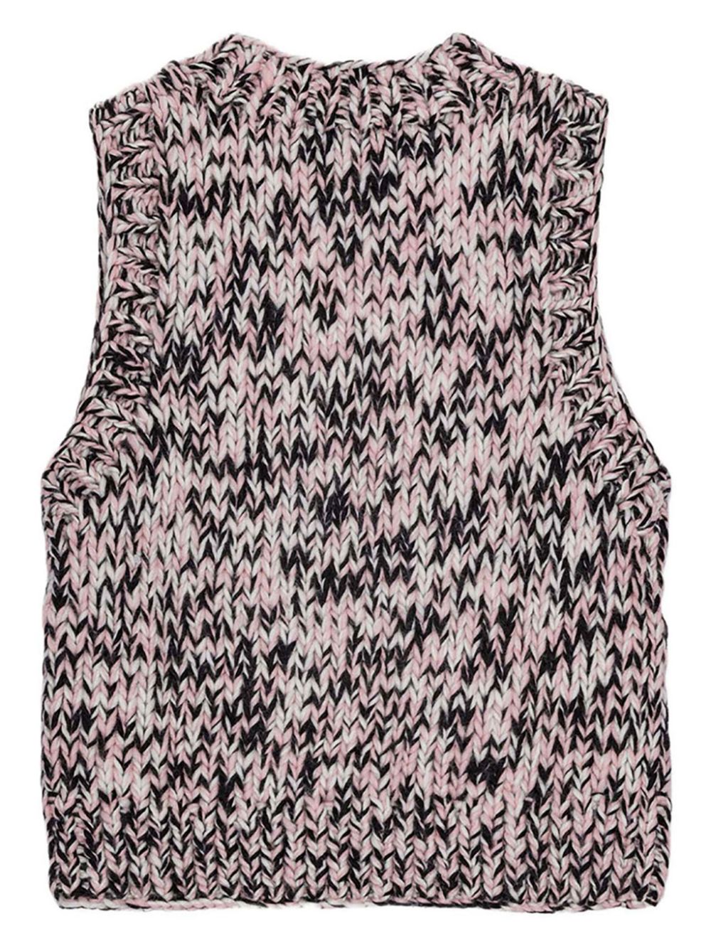 GANNI Sweater Vest Pink