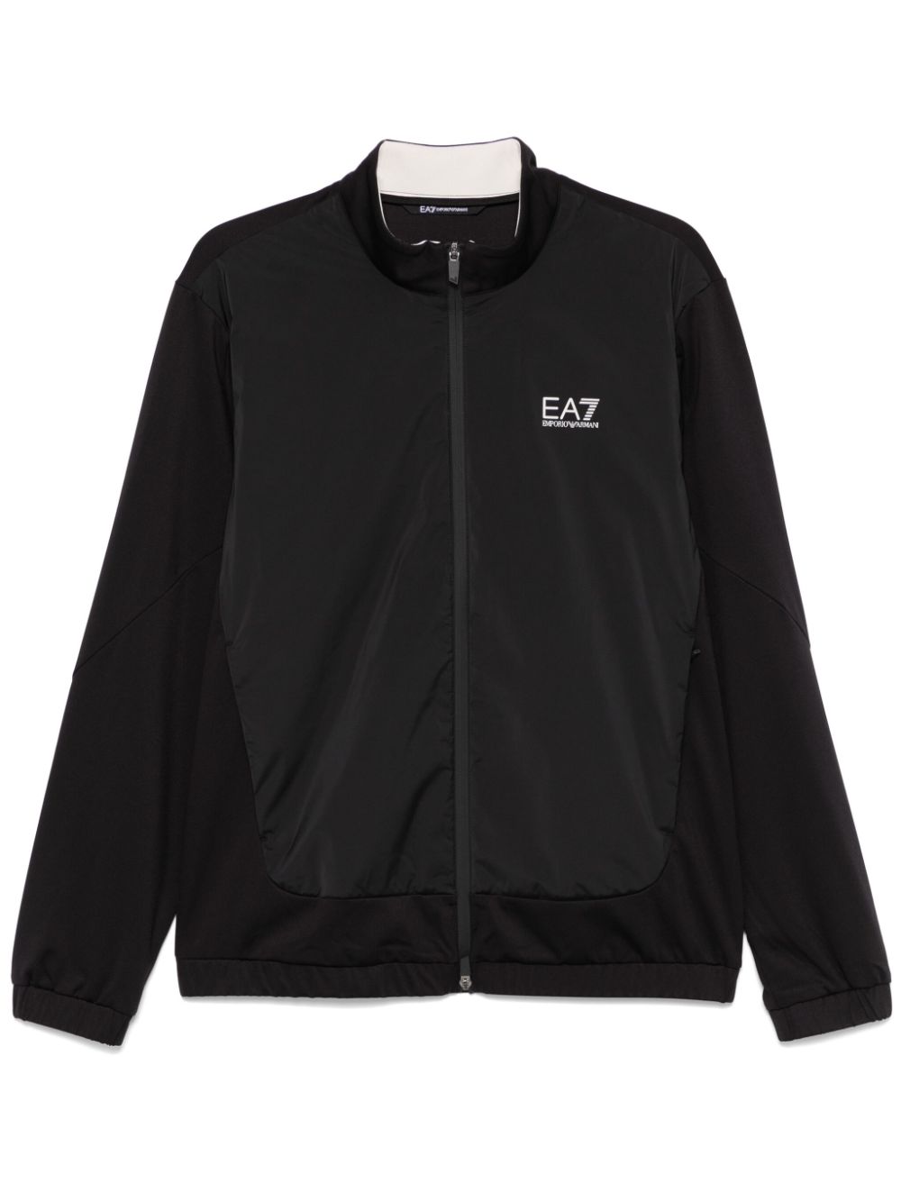 EA7 Full Zip Sweatshirt Black