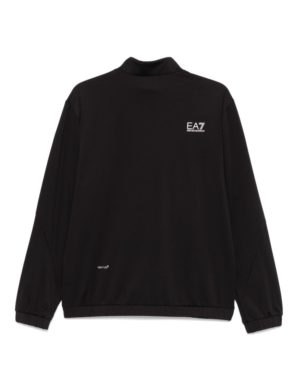 EA7 Full Zip Sweatshirt Black