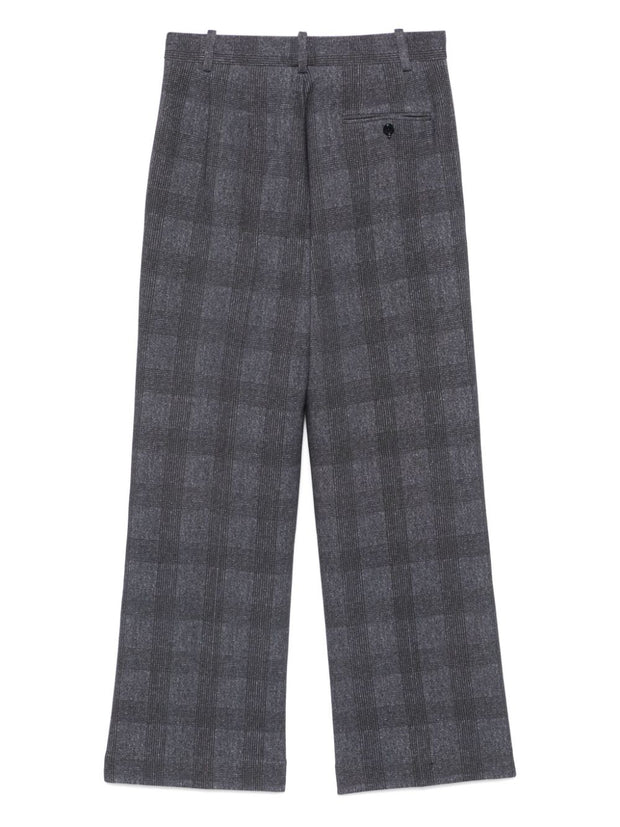 Circolo 1901 Cotton Blend Trousers In Blue