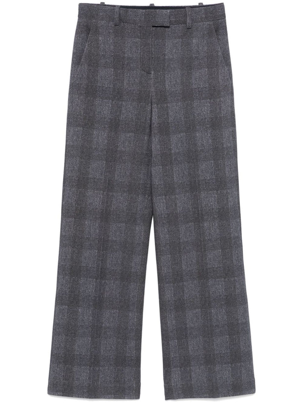 Circolo 1901 Cotton Blend Trousers In Blue