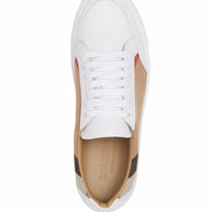 Burberry Check Sneakers White