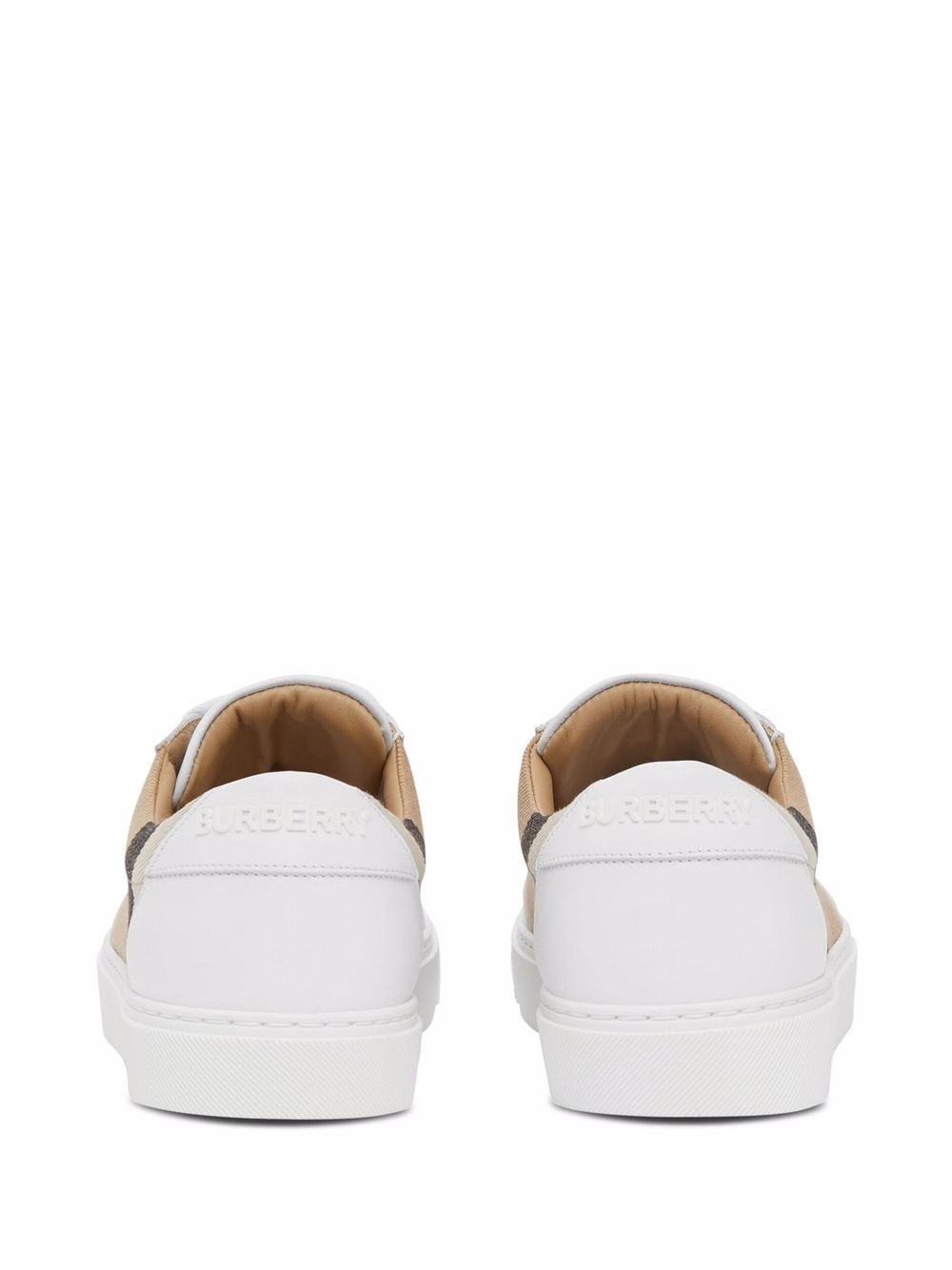 Burberry Check Sneakers White