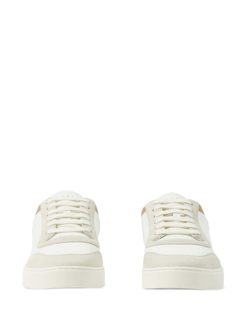 Burberry Stevie Vintage Check Sneakers White