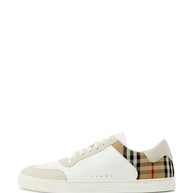 Burberry Stevie Vintage Check Sneakers White