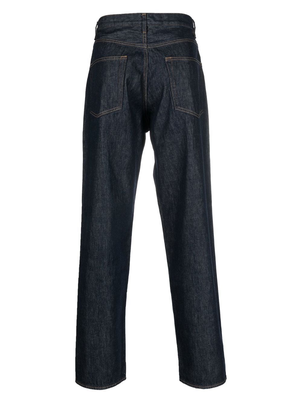 AURALEE Straight Leg Jeans Blue