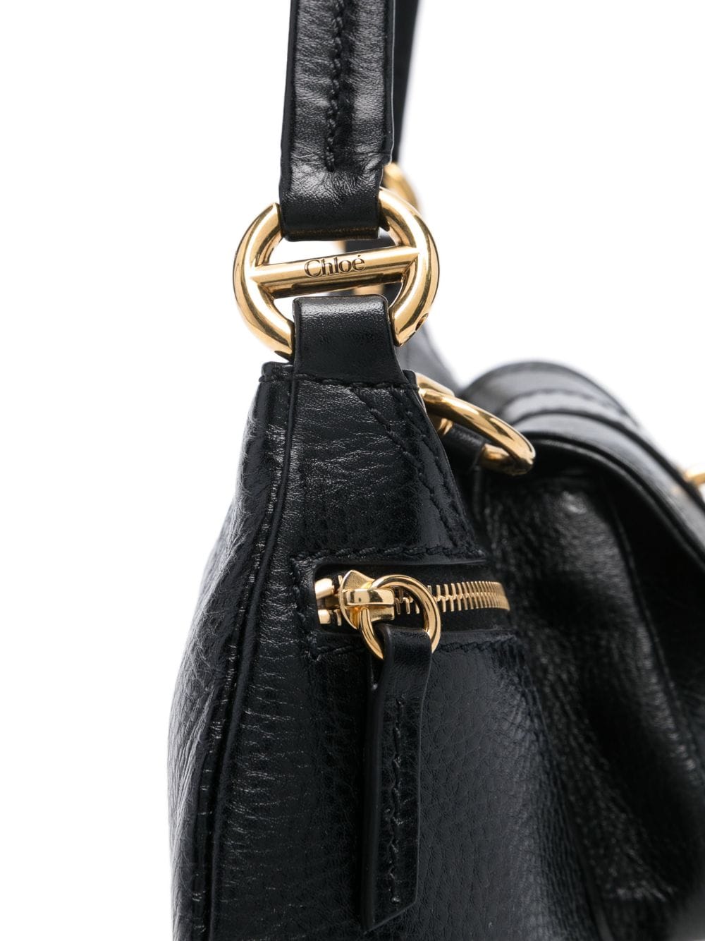 Chloè 99 Shoulder Bag In Black