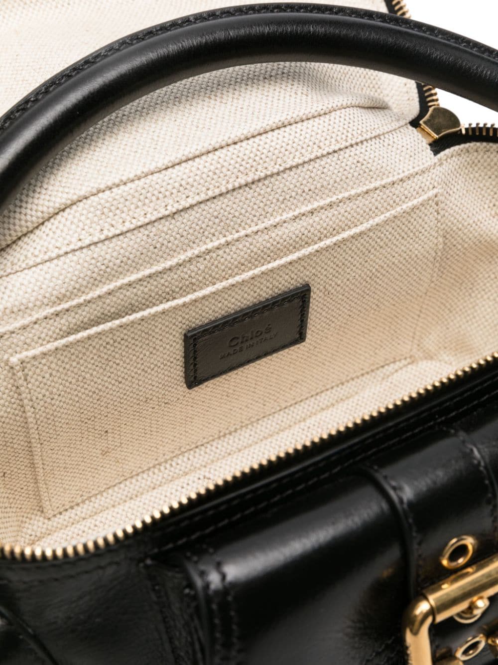 Chloè Small Camera Bag In Black