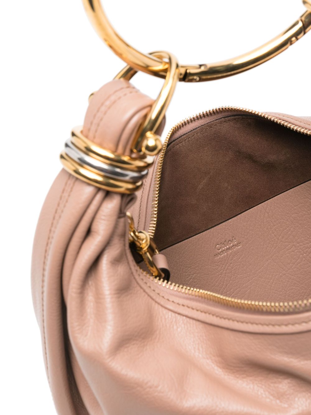 Chloè Small Bracelet Handbag In Dusty Pink