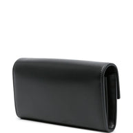 Balmain Black B-Buzz Wallet With Chain Shoulder Strap