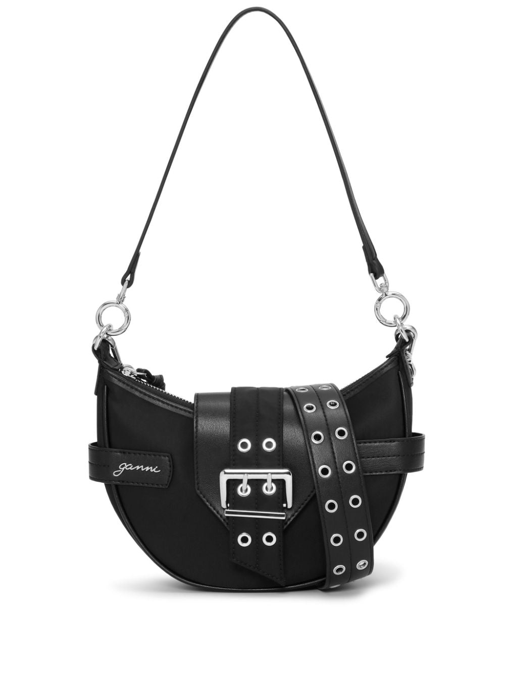 GANNI Small Bucky Shoulder Bag Black