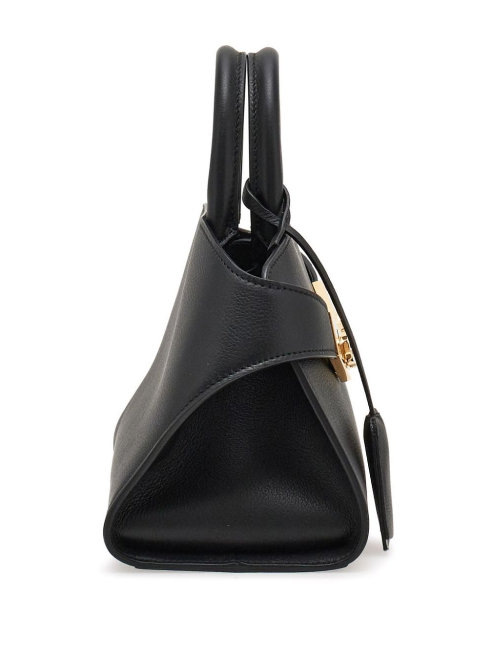 Ferragamo Hug Shoulder Bag In Black