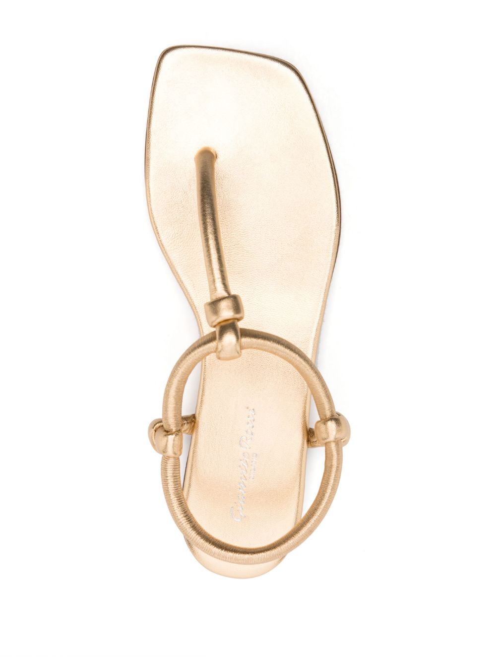 Gianvito Rossi Juno Sandals Golden