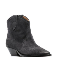 Isabel Marant Dewina Leather Boots - Black
