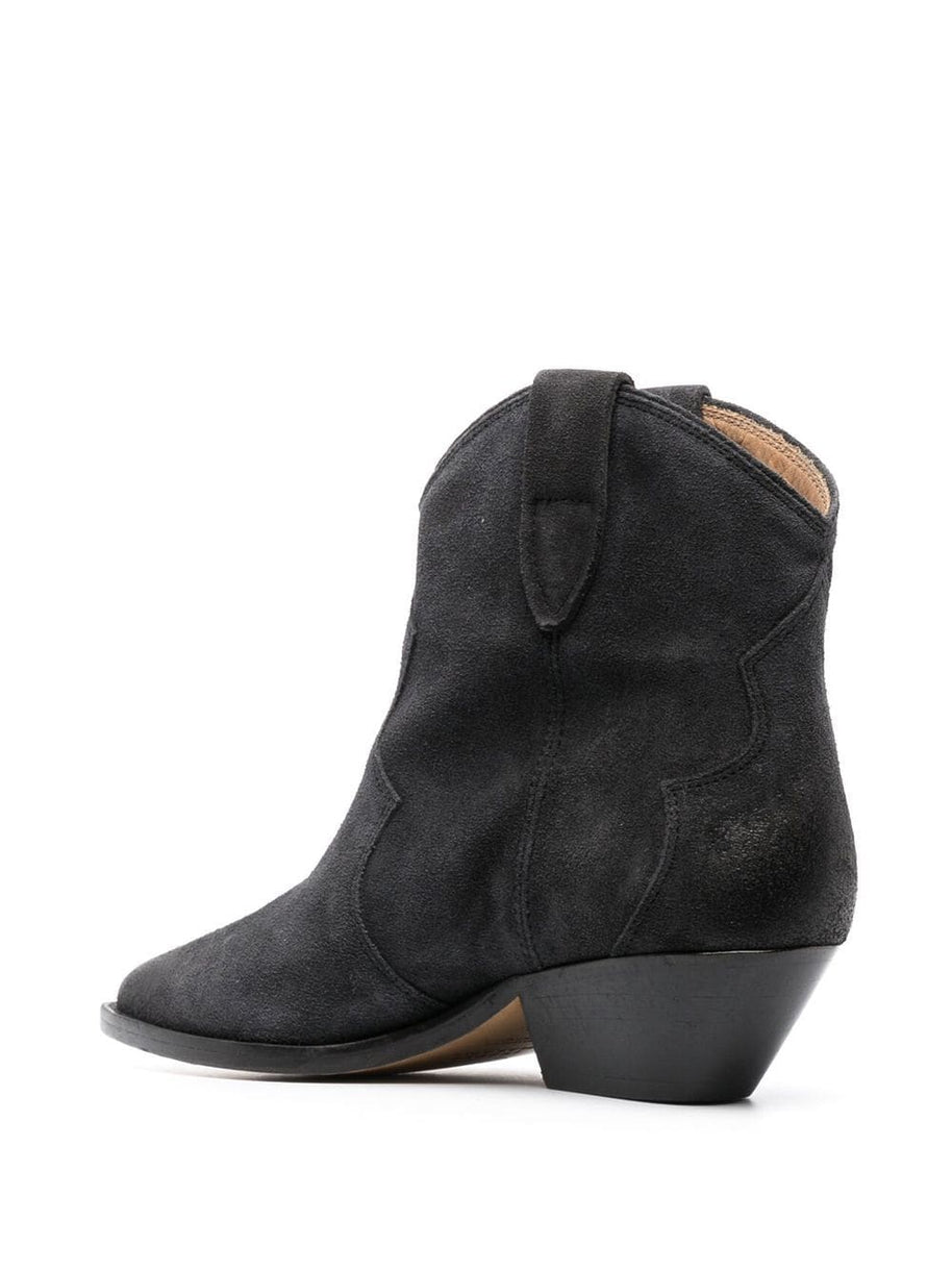 Isabel Marant Dewina Leather Boots - Black