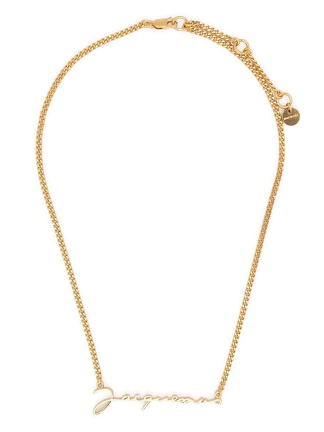JACQUEMUS Necklace In Gold