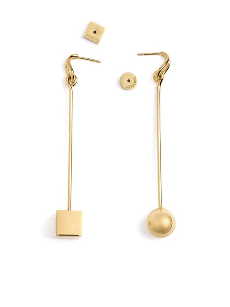 JACQUEMUS Nodo Earrings In Gold