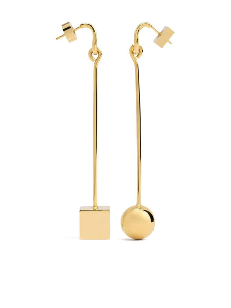 JACQUEMUS Nodo Earrings In Gold